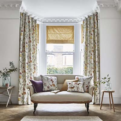 abbey curtains supplied by sewards blinds in gillingham dorset